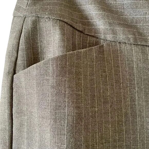Jones New York Suit Striped Lined Stylish Professional Career Office Women’s Bla - Picture 13 of 16